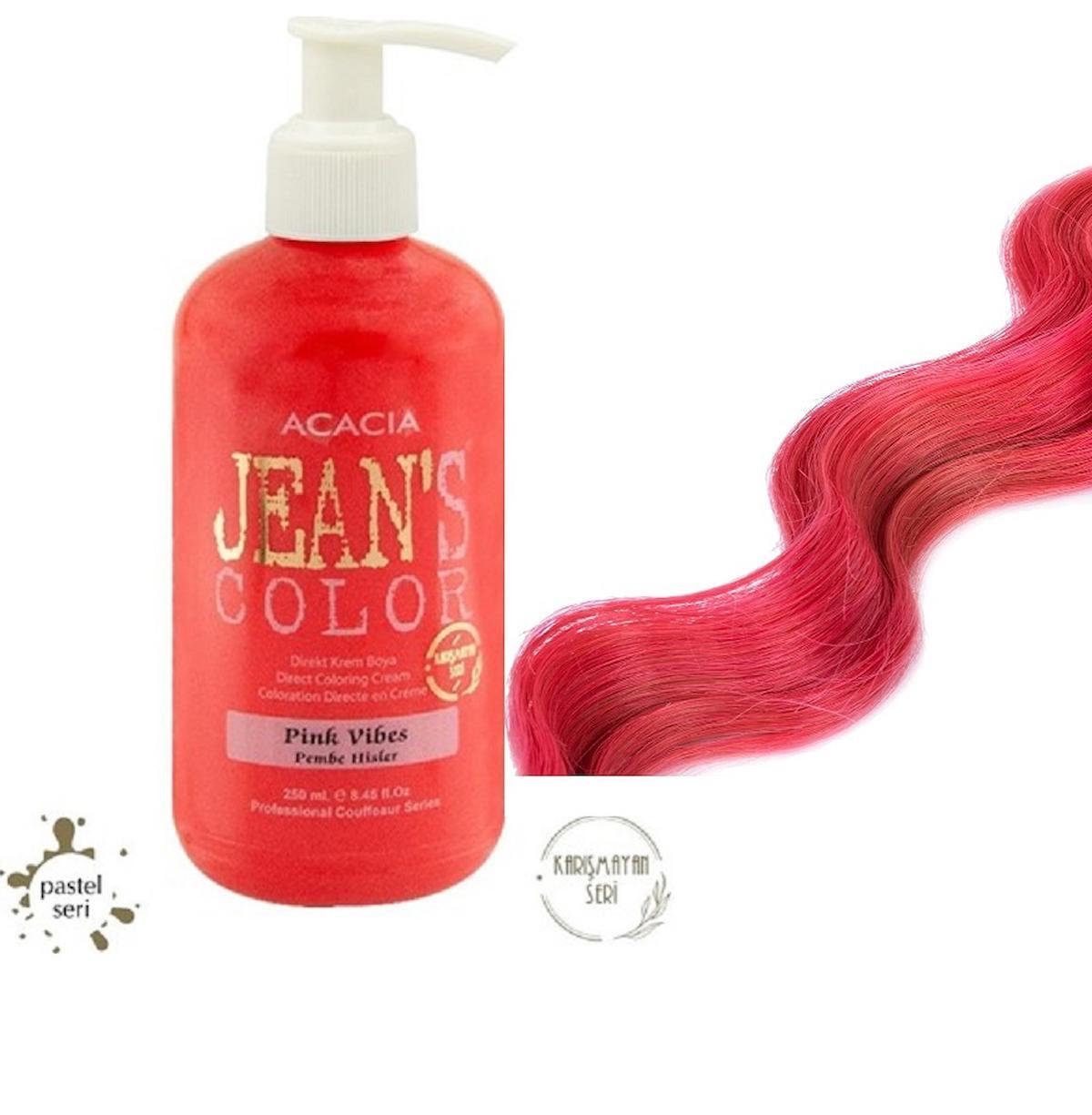 Acacia Pembe Hisler Amonyaksız Krem Saç Boyası 250 ml