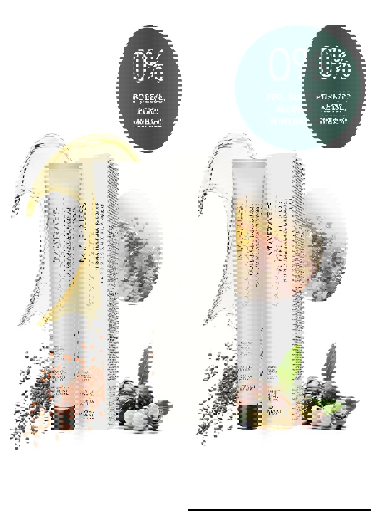 Maraes 6.66 Kırmızı - Sarı Vegan Krem Saç Boyası 60 ml