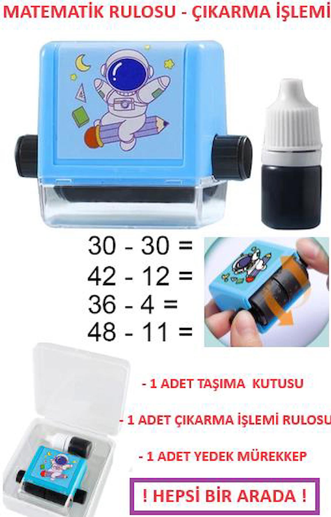 Matematik İşlem Rulosu Çıkarma İşlemi Alıştırma Çıkartma Soru Çözme