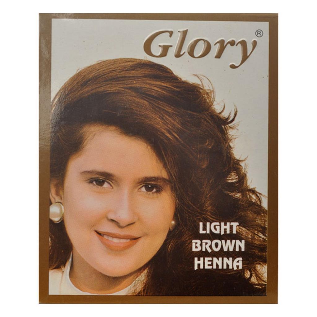 Glory Light Brown Henna Organik Toz Saç Boyası 10 gr