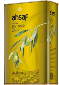 Ahsaf Polifenolsüz Olgun Hesap Teneke Riviera Zeytinyağı 3 lt