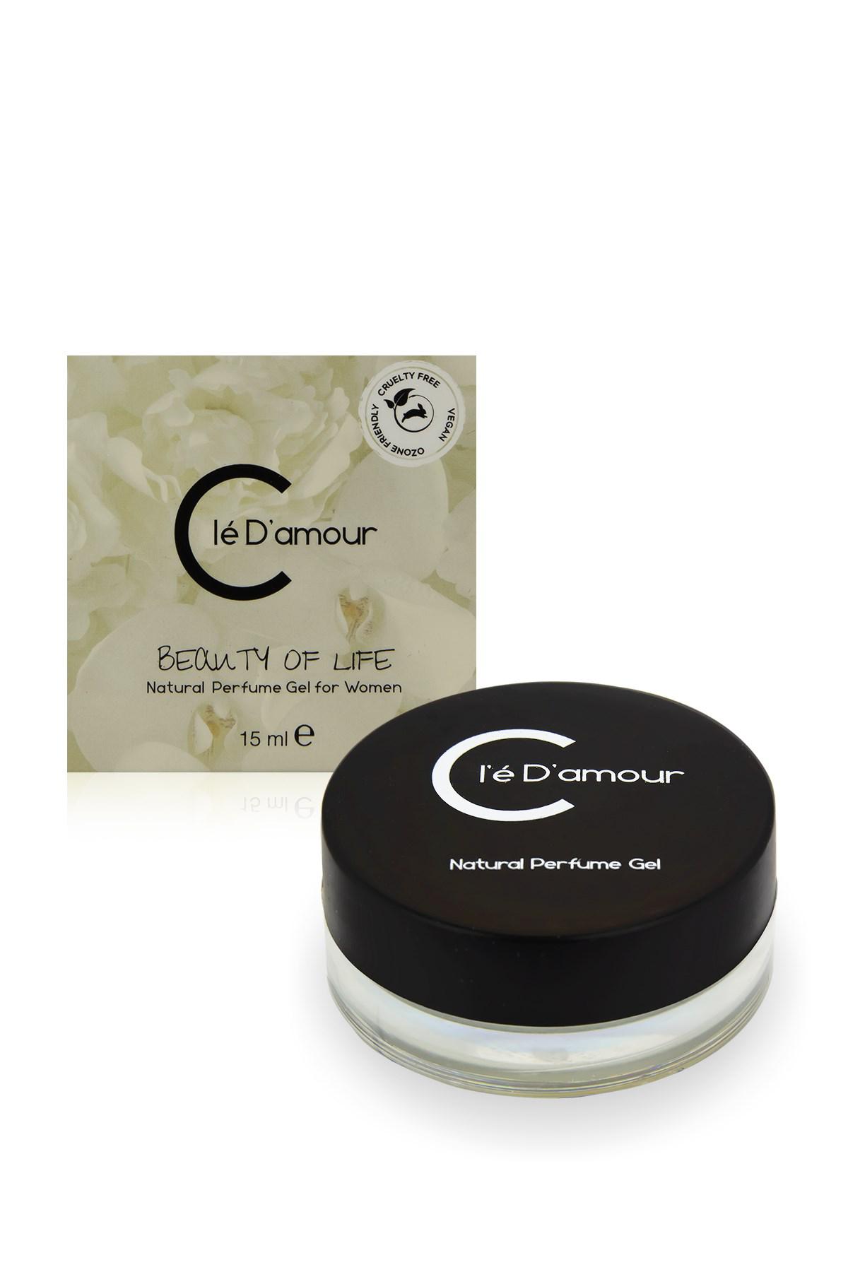 Clé D'Amour Beauty Of Life Çiçeksi-Miskli Kadın Parfüm 15 ml
