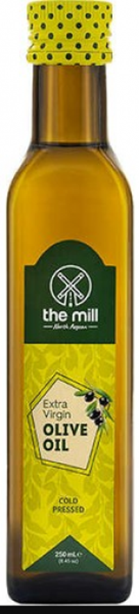 The Mill Natürel Yüksek Polifenollü Soğuk Sıkım Olgun Hesap Cam Sızma Zeytinyağı 0.25 lt