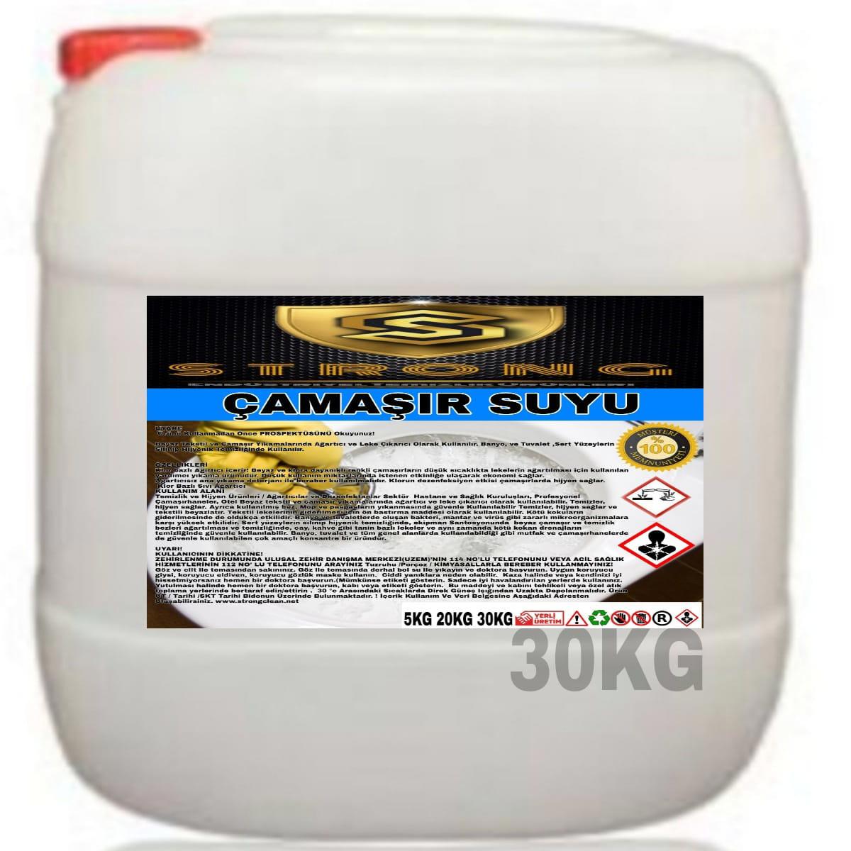 Strong Sıvı Çamaşır Suyu 30 kg