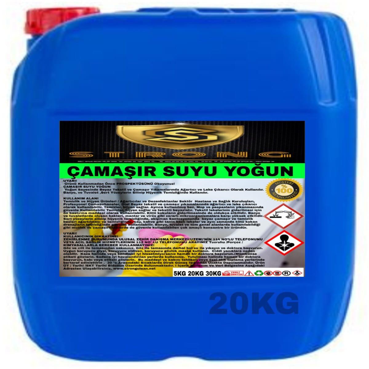 Strong Yoğun Kıvamlı Sıvı Çamaşır Suyu 20 kg