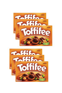 Toffifee Fındıklı Karamelli Çikolata 125 gr 6 Adet