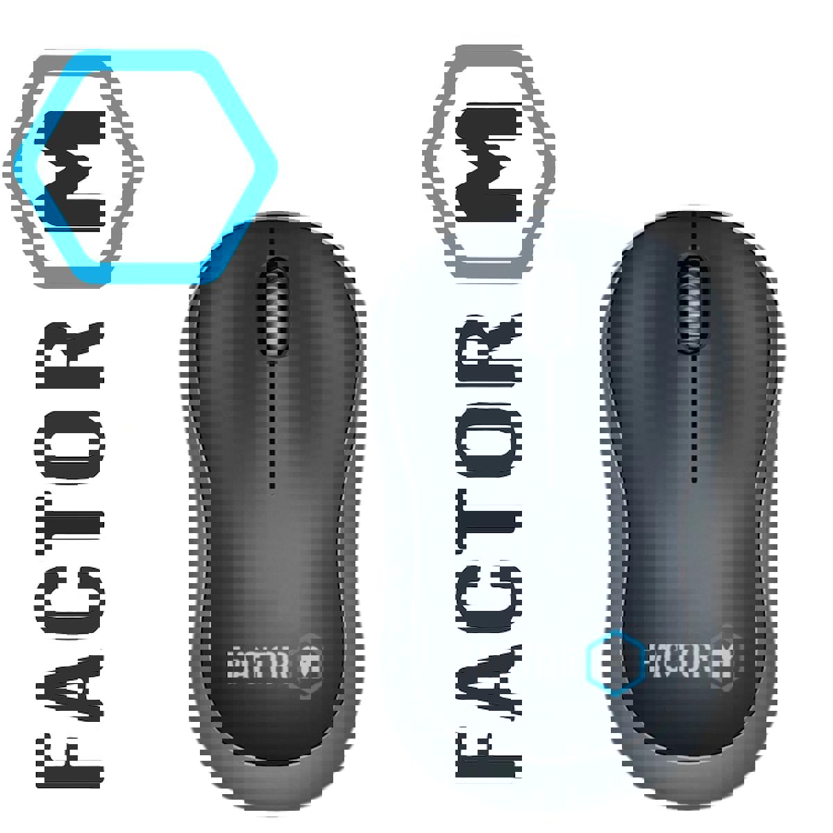 Global Sessiz Kablosuz Siyah Optik Mouse