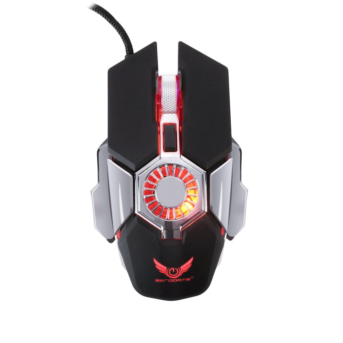 Mf Product 0593 RGB Makrolu Kablolu Siyah Gaming Mouse
