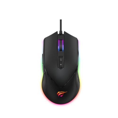 Gamenote MS814 RGB Kablolu Siyah Optik Mouse
