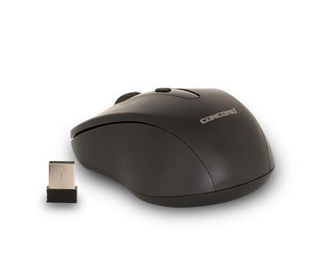 Concord C-2 Kablosuz Siyah Optik Mouse