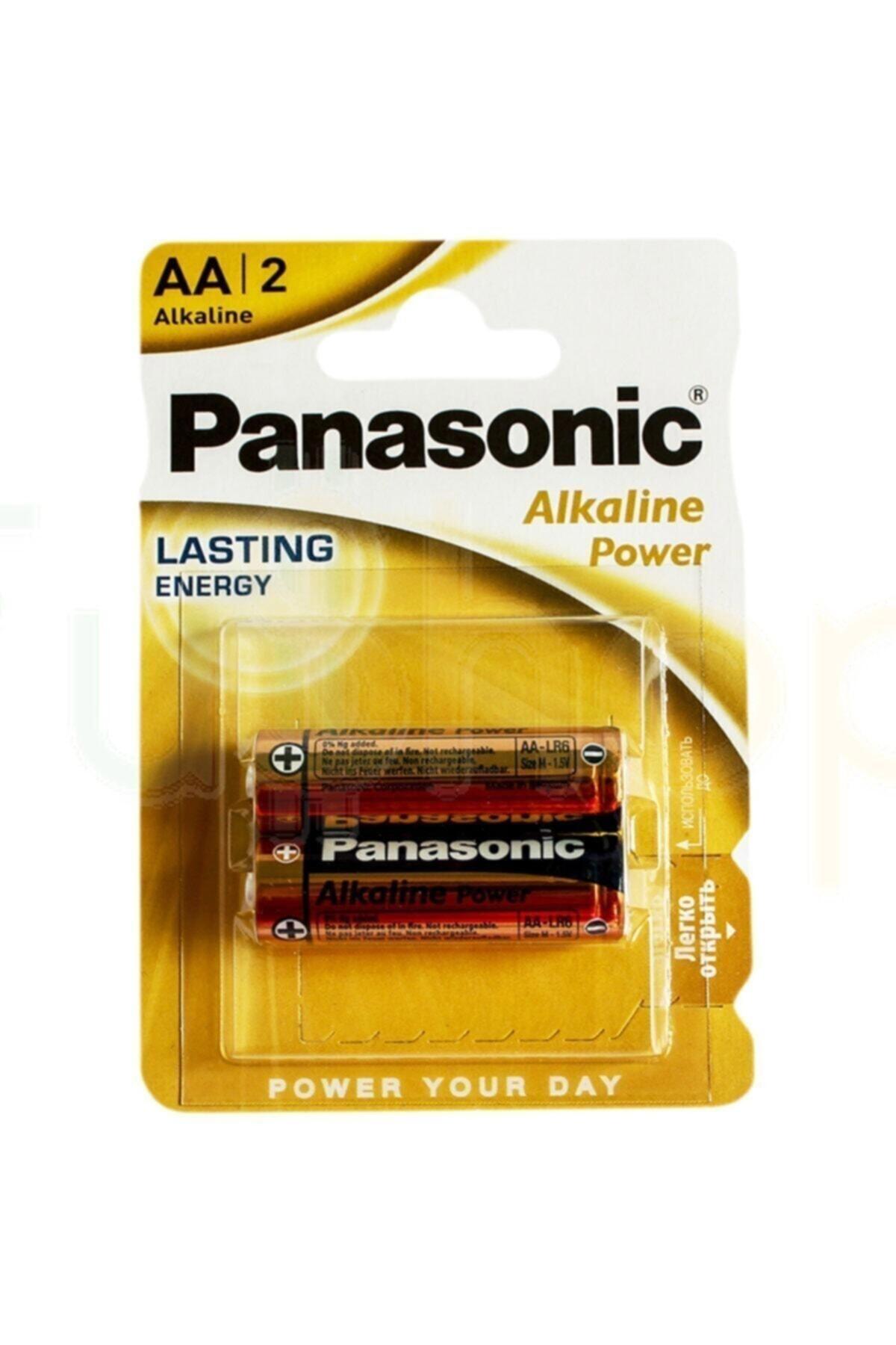 Panasonic LR6 1.5 V Alkalin AA / Kalem Pil 2'li
