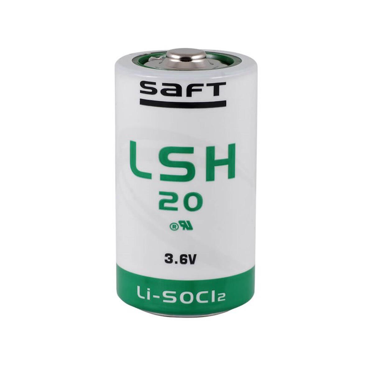 Saft LSH20 3.6 V Li-SOCI2 D / Büyük Pil