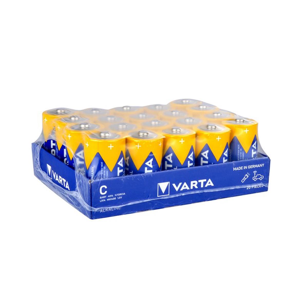 Varta 4014 1.5 V Alkalin C / Orta Pil 20'li