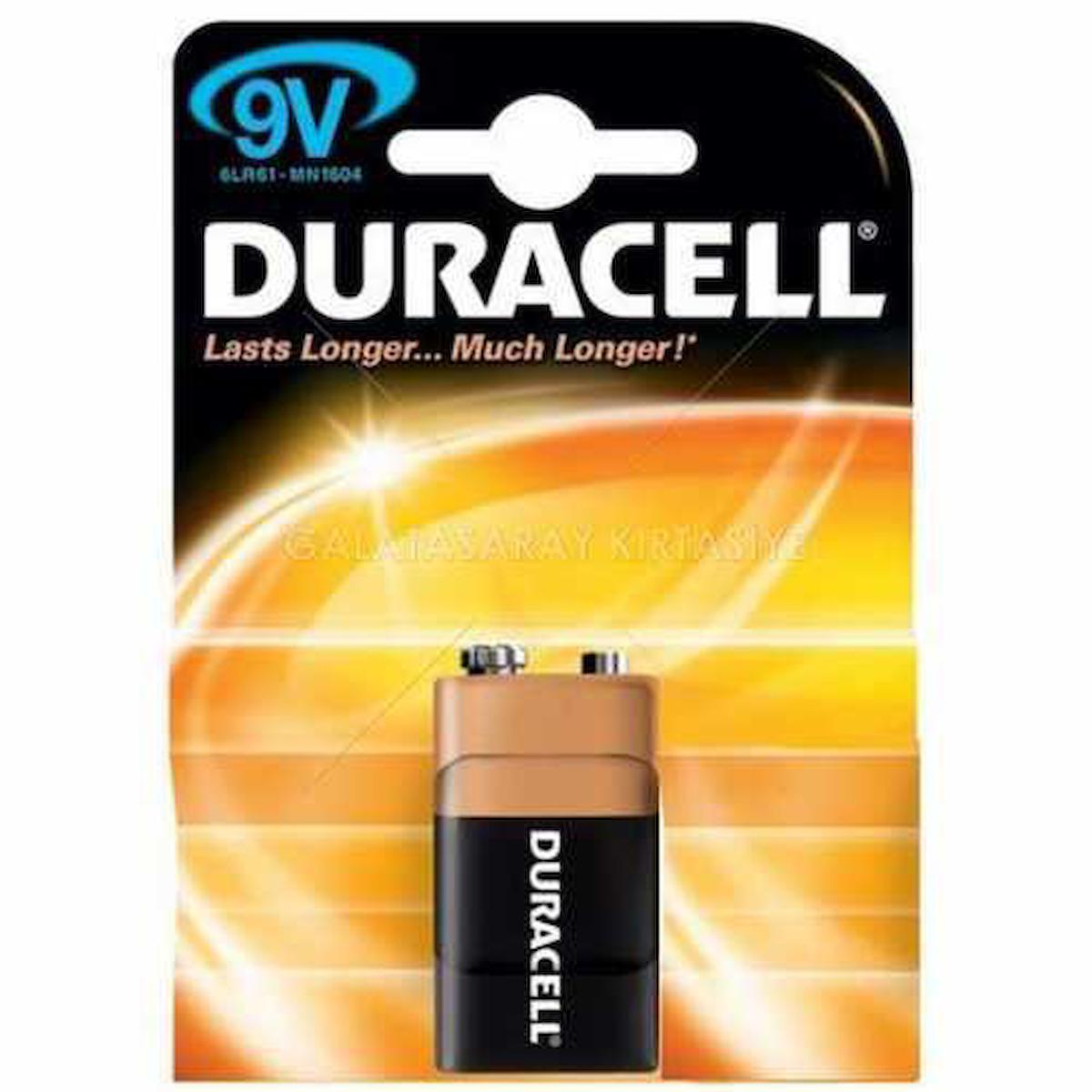 Duracell LR61 9 V Alkalin Pil