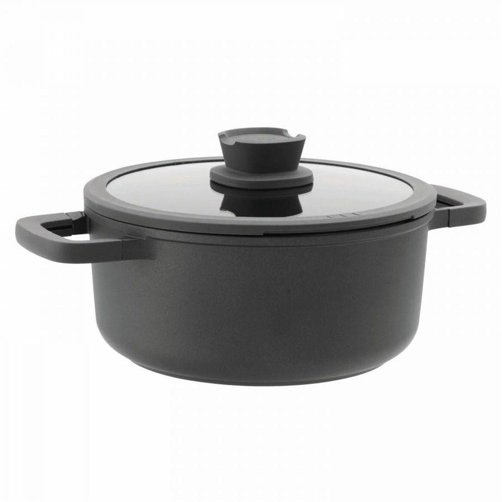 Berghoff Leo Dok. Alu. 24 cm Alüminyum Döküm Büyük Tencere