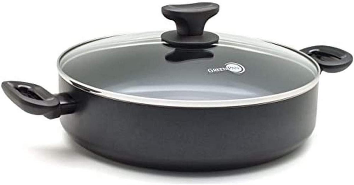 Green Pan Cc001694-001 28 cm Granit Basık Tencere