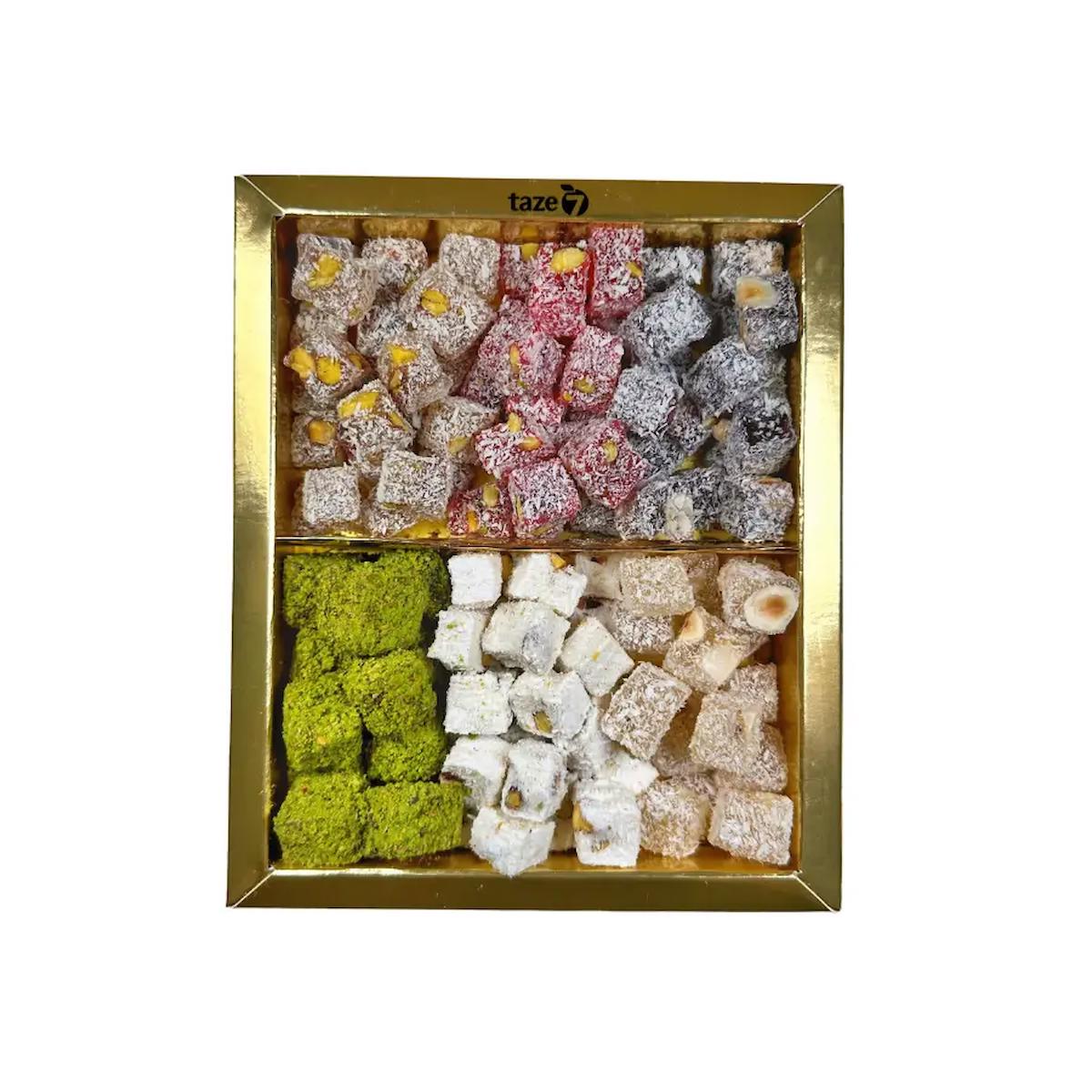 Taze7 Karışık Çifte Kavrulmuş Lokum 420 gr