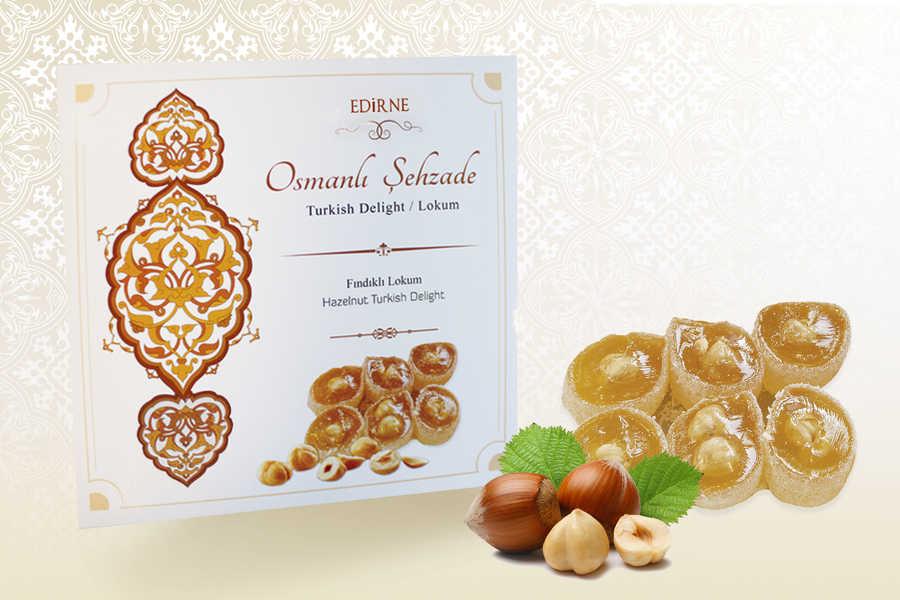 Osmanlı Şehzade Fındıklı Lokum 500 gr