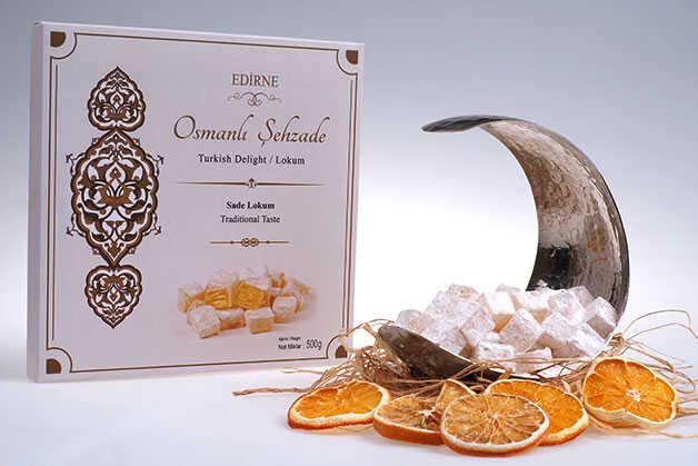 Osmanlı Şehzade Sade Lokum 500 gr