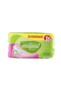 Molped Kanatlı İnce 16'lı Hijyenik Ped 1 Adet
