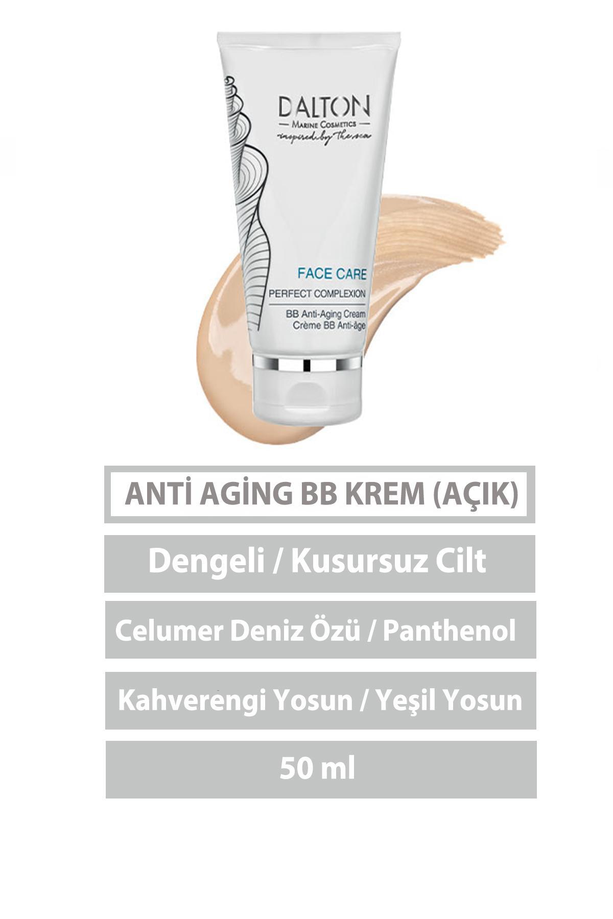 Dalton Marine Cosmetics Tüm Ciltler İçin Işıltılı BB Krem Açık Ton