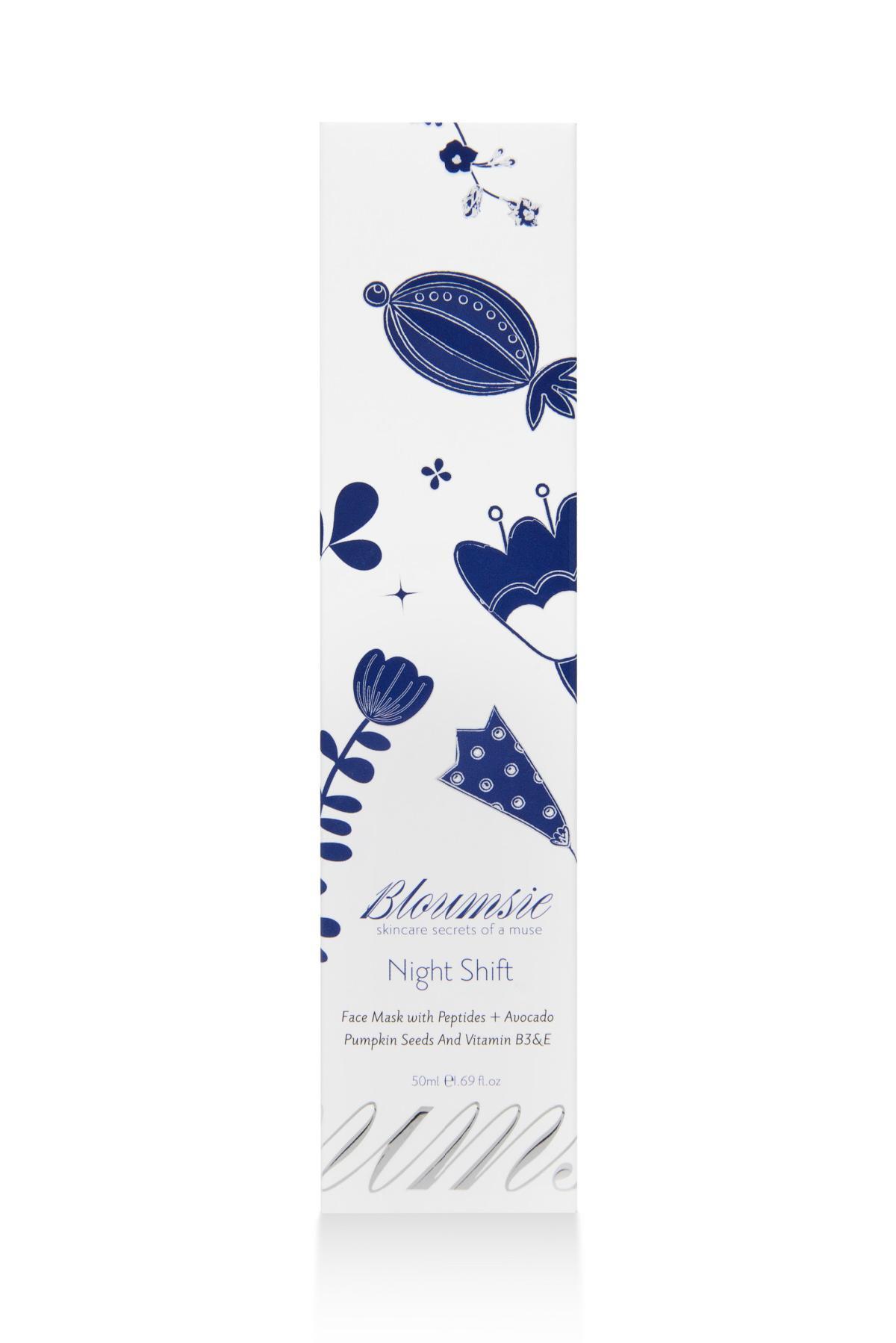 Bloumsie Night Shift Krem Yüz Maskesi 50 ml