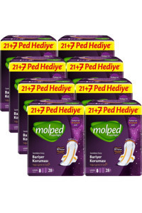 Molped SuperNight İnce 28'li Hijyenik Ped 8 Adet