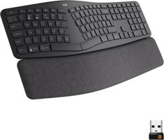 Logitech K860 Türkçe Q 108 Tuşlu Kablosuz Siyah Normal Klavye
