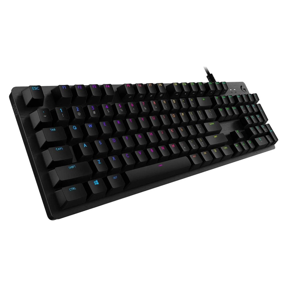 Logitech G512 Türkçe 104 Tuşlu Brown Switch Kablolu Siyah Mekanik Klavye