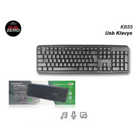 Subzero KB55 Türkçe Q 104 Tuşlu Kablolu Siyah Mekanik Klavye