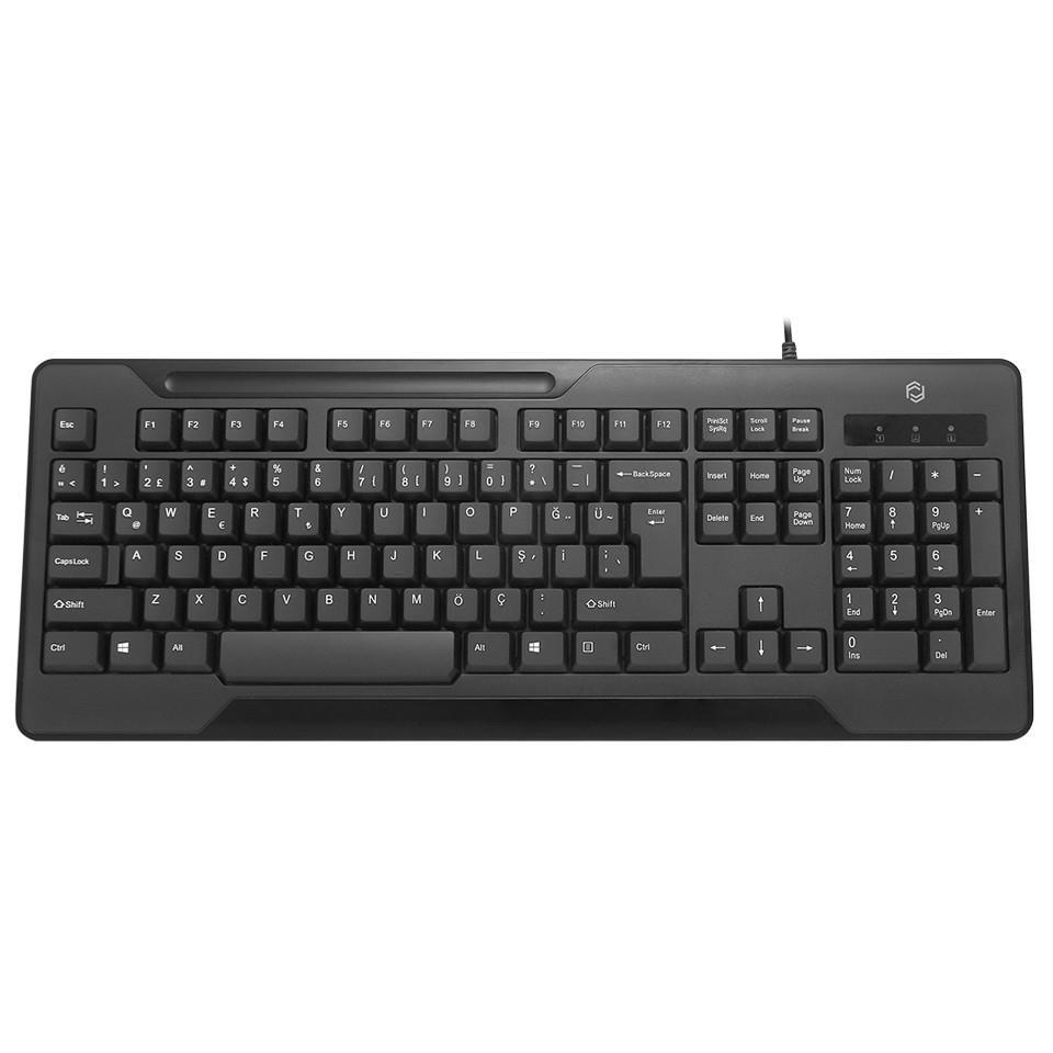Frisby FK-4835QU Türkçe Q 104 Tuşlu Kablolu Siyah Normal Klavye