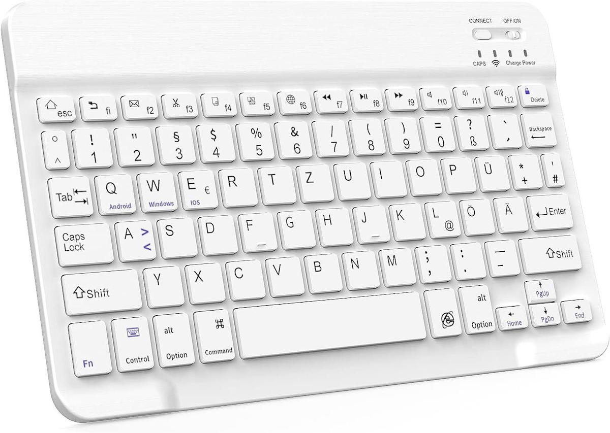 Valkyrie Türkçe 88 Tuşlu Blue Switch Kablosuz Beyaz Mekanik Klavye