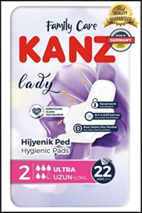 Kanz İnce 22'li Hijyenik Ped 1 Adet