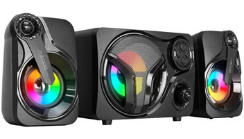 Mikado MD BT28 USB Kablolu Kablosuz Mini 2+1 Bilgisayar Hoparlörü