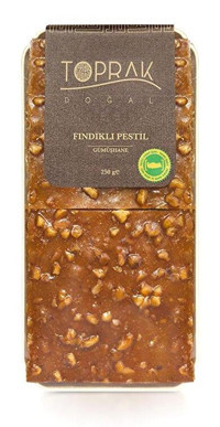 Toprak Doğal Fındıklı Pestil Gümüşhane 250 gr