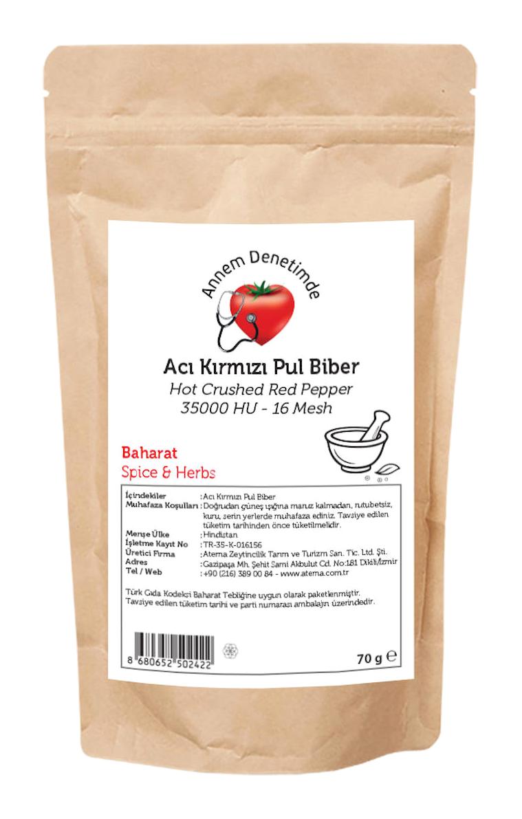 Aterna Acı Pul Biber Toz 70 gr