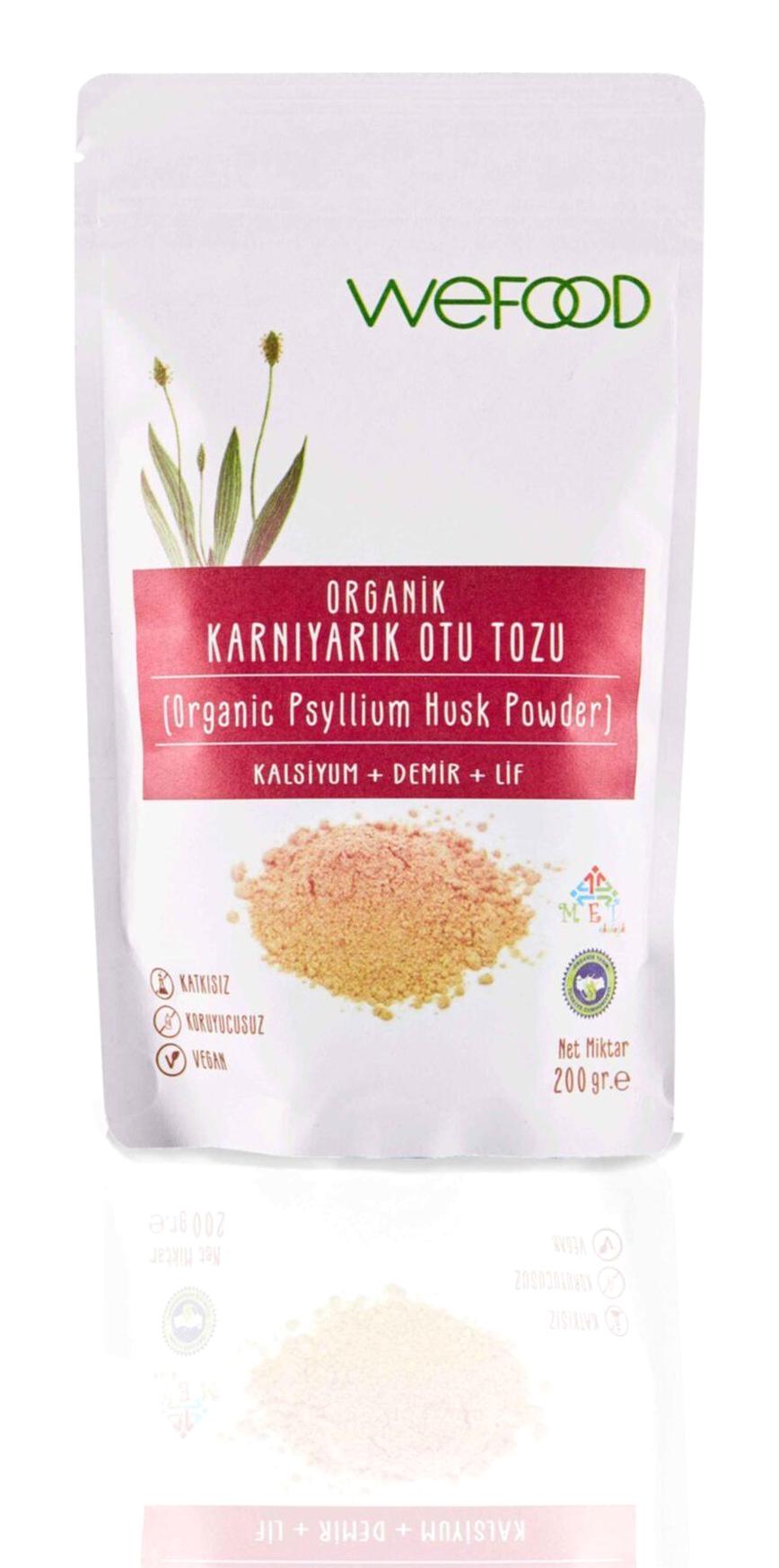 Wefood Vegan Toz Organik Karnıyarık Otu 200 gr