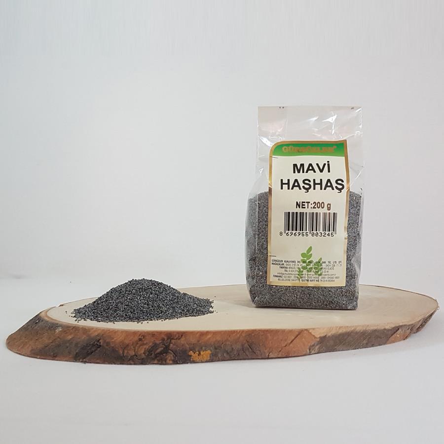 Gürbüzler Vegan Haşhaş Tane 200 gr