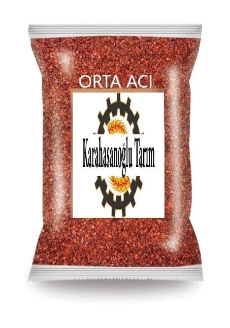Karahasanoğlu Tarım Orta Acı Biber Pul 100 gr