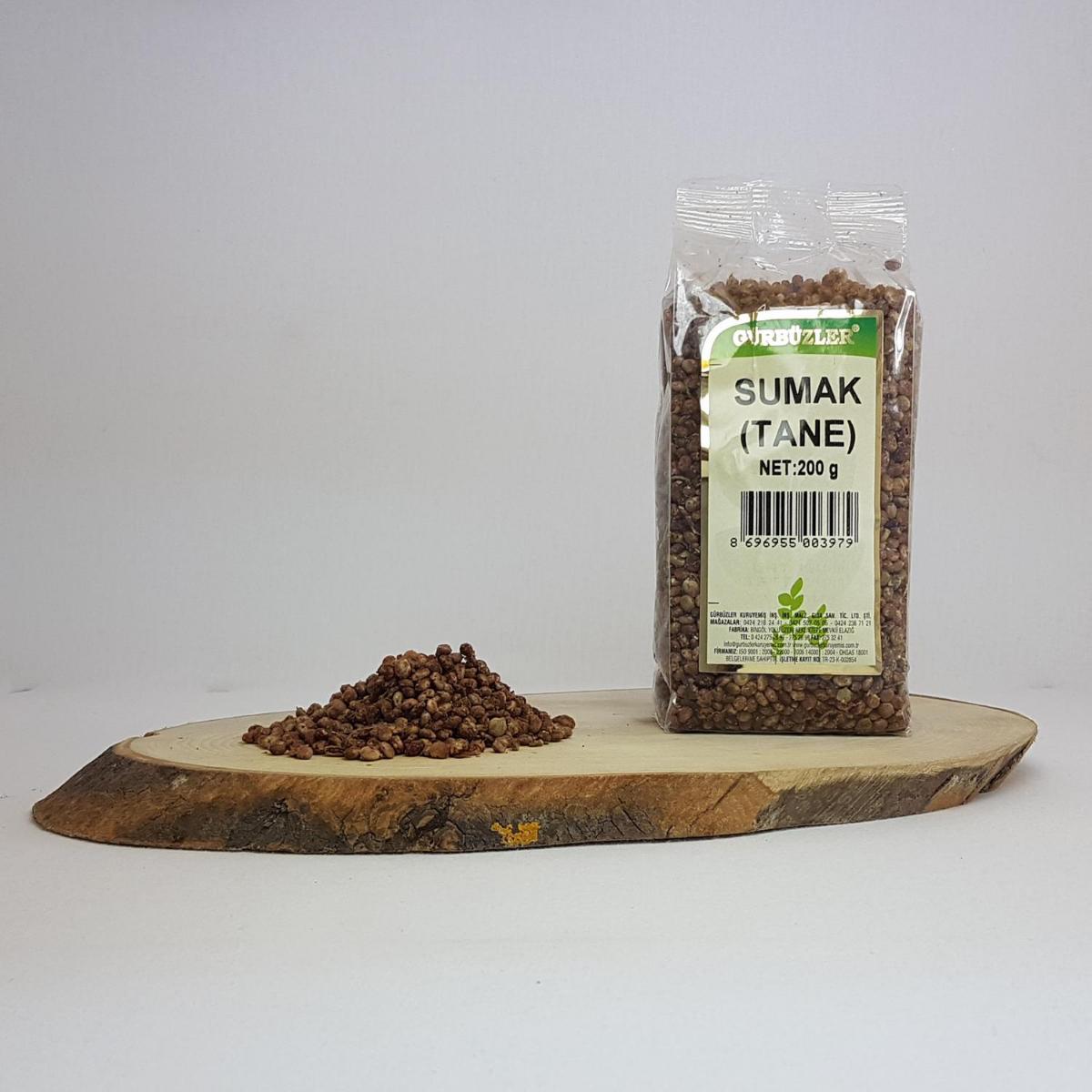 Gürbüzler Vegan Sumak Tane 200 gr