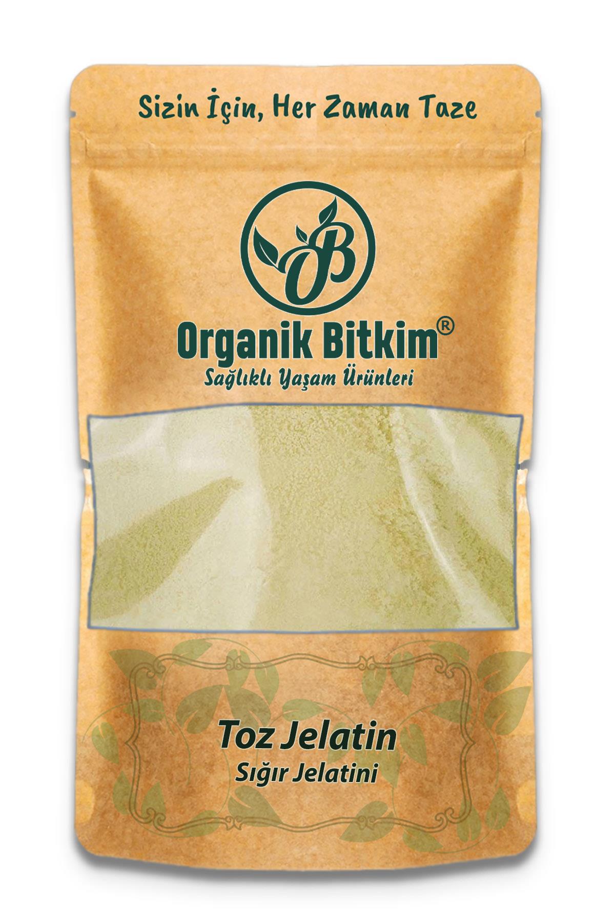 Organik Bitkim Glutensiz Sığır Jelatini Toz 100 gr