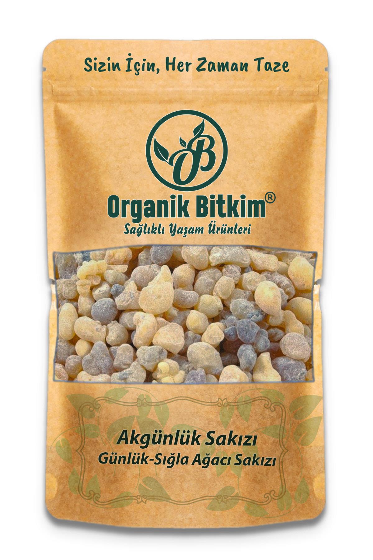 Organik Bitkim Glutensiz Akgünlük Sakızı Tane 500 gr