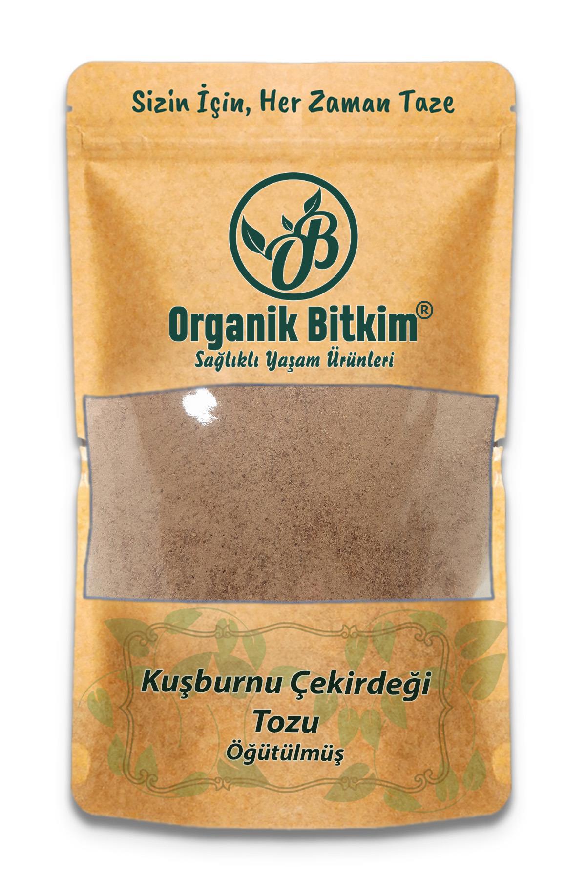 Organik Bitkim Vegan Kuşburnu Çekirdeği Toz 1 kg