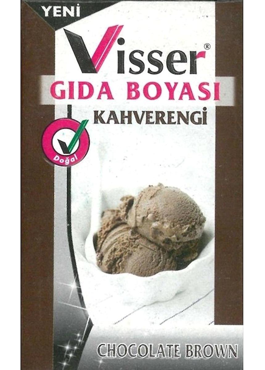 Visser Glutensiz Gıda Boyası Kahverengi Toz 9 gr