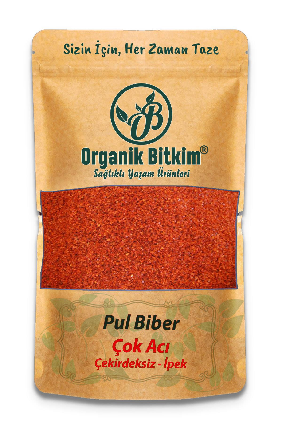 Organik Bitkim Acı Pul Biber Toz 1 kg