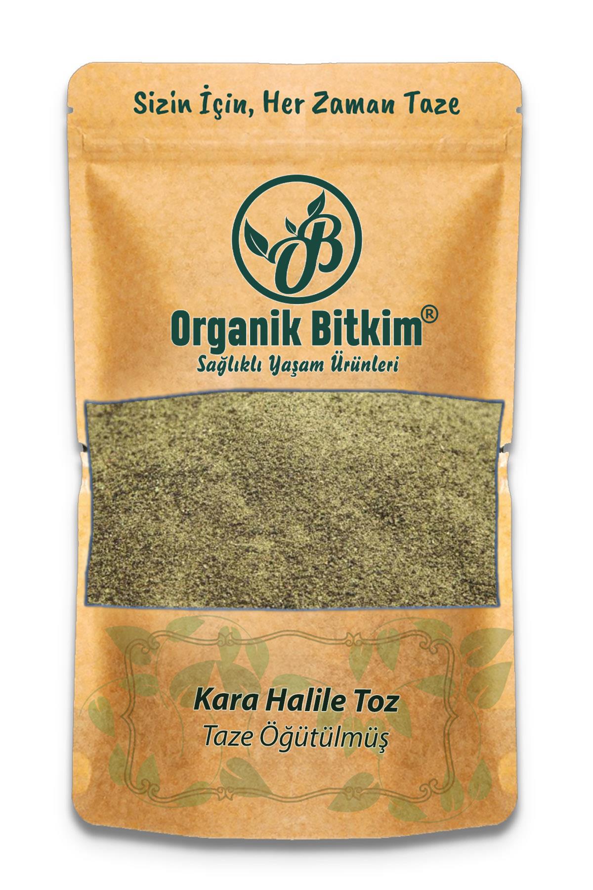 Organik Bitkim Glutensiz Kara Halile Toz 1 kg