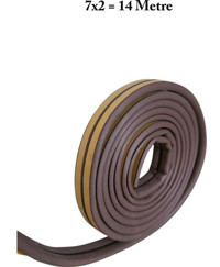 Homdep Nescamuse Kapı Pencere Fitili Yapışkanlı ( Kahverengi ) Kapı Pencere Bandı Bantları 7*2metre=14 Metre