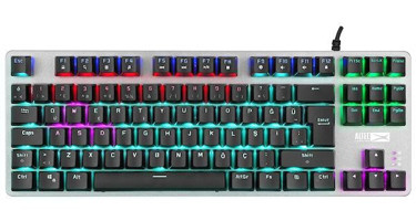 Altec Lansing ALGK8404GR Switch Kırmızı Işıklı Gaming Klavye