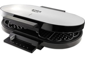 Arnica GH26230 Tostika 1200 W Gri Waffle Makinesi