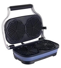 Aksu Vintage T62W 1300 W Mavi Waffle Makinesi